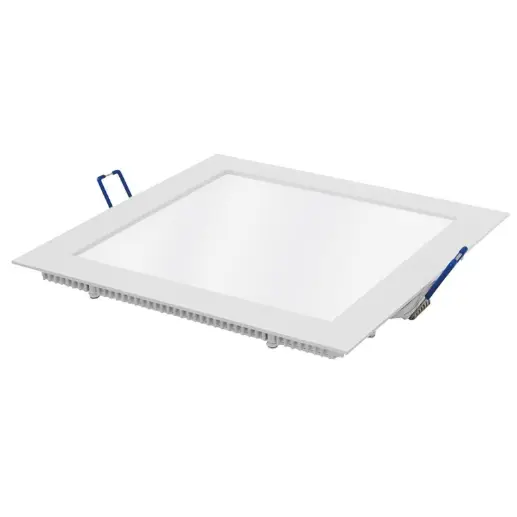 Panel Led Cuadrado empotrable 18w con Powers 2700k 100-265v ip20 Tipo AA SYL