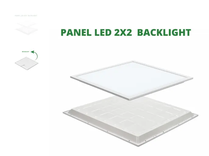 PANEL LED 2X2 40W 6500K 100/277V IP20 POWER NEOLUZ RL