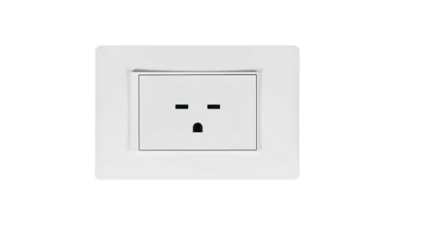 TOMA CORRIENTE BTICINO AF1220EB NOBILE DOBLE TANDEM 15A 250V BLANCO