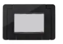 09913.04 TAPA 2X4 IP55 3M CON TORNILLOS COLOR NEGRO VIMAR