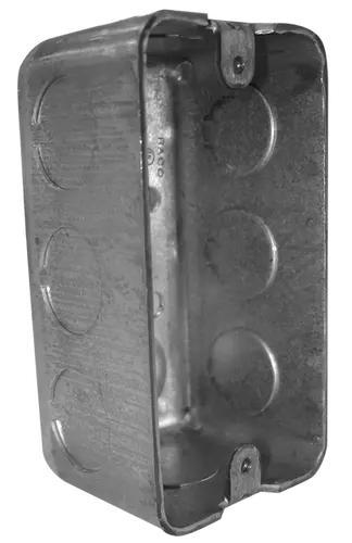 Registro metálico Galvanizado 2*4 KO 1/2 PBOX-M7