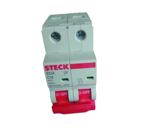  BREAKER  P/RIEL 2P 16A STECK