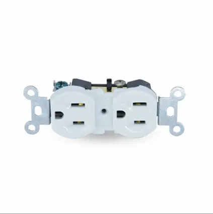 TOMA CORRIENTE GENERICO KOLNY DOBLE 15A 125V BLANCO