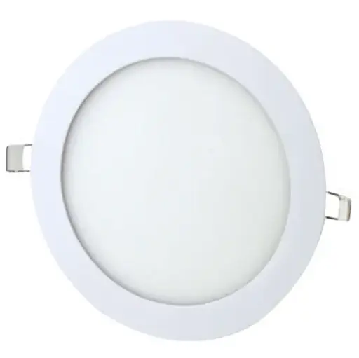 PANEL LED CIURCULAR EMPOTRAR 9W 6500K 720ML AC 110V/240V 20000H