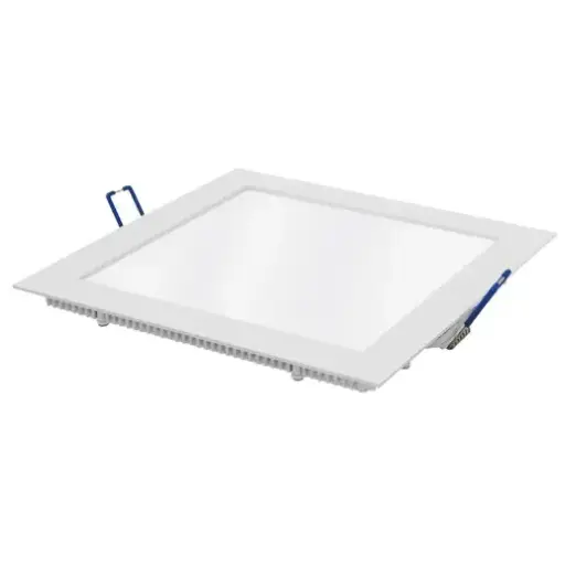Panel Led Cuadrado empotrable 18w con Powers 2700k 100-265v ip20 Tipo AA SYL
