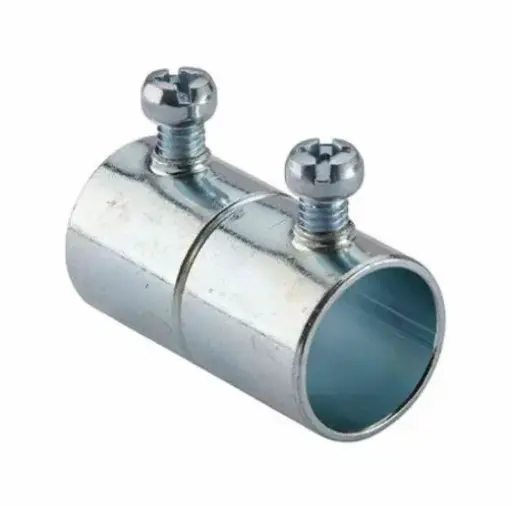 coupling EMT 1-1/2 METALICO REFORZADO C/TORNILLO