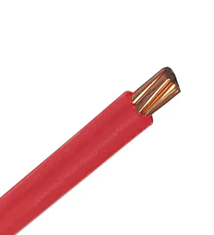ALAMBRE AWG THHN UL #6 STD COLOR ROJO