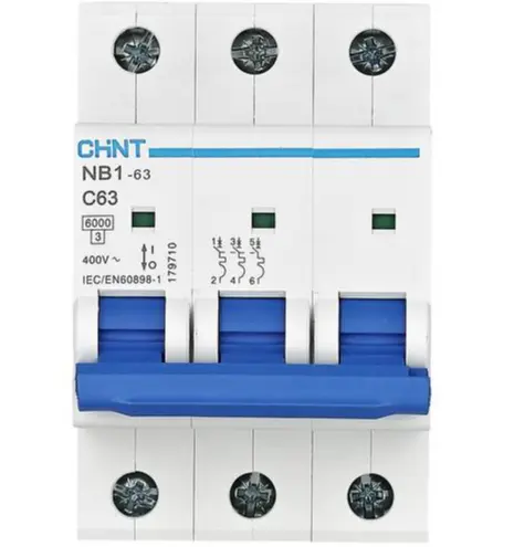 BREAKER P/RIEL C 125AMP 3P 10Ka REF DZ158-125