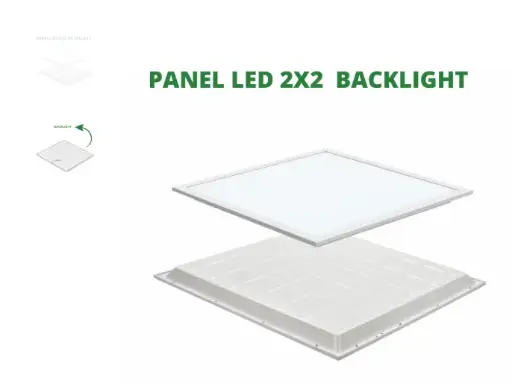 PANEL LED 2X2 40W 6500K 100/277V IP20 POWER NEOLUZ RL