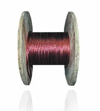 Cable #6 Desnudo de cobre en bobina
