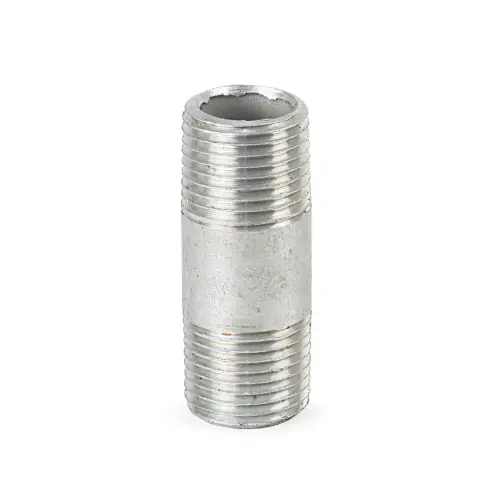NIPLE GALVANIZADO DE 1/2 x 2