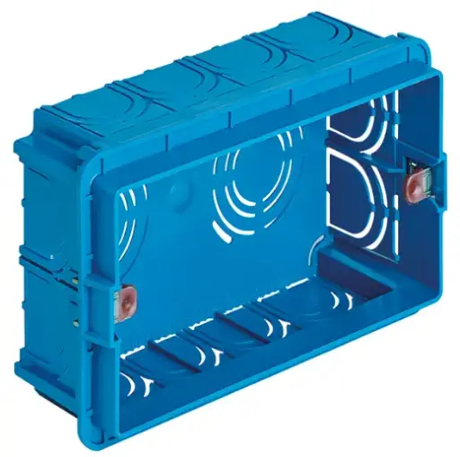 V71303 CAJA EMPOTABLE RECTANGULAR 3M AZUL 2X4
